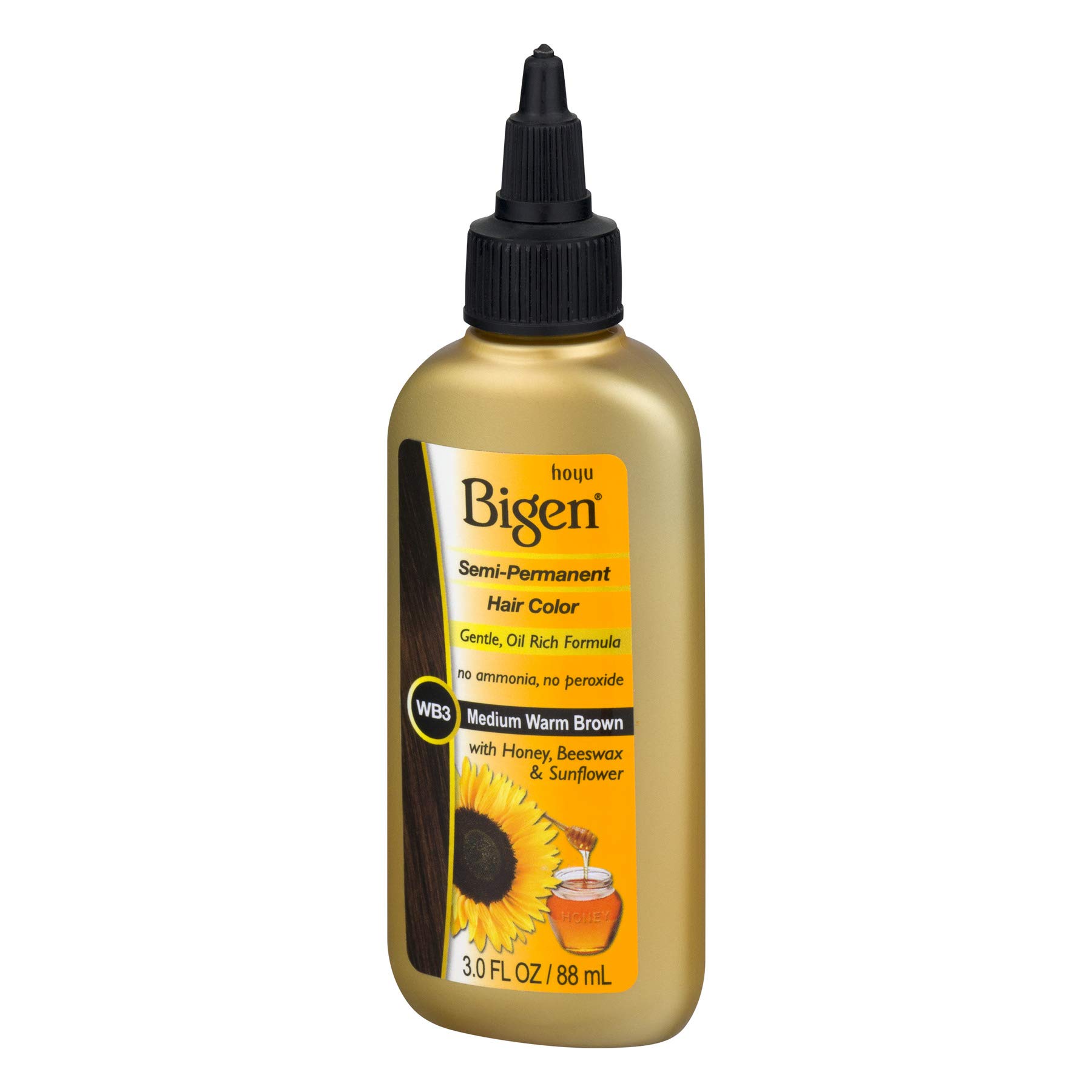 Amazon.com : Bigen Semi Permanent Hair Color, Medium Warm Brown